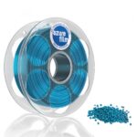 PETG Blue transparent 3D filament