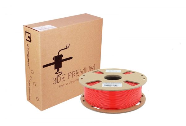 3DE Filament PETG - Solid Red - Kidsprint