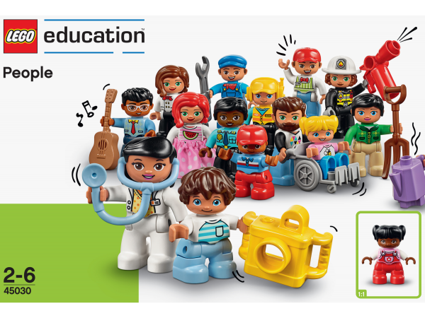 Gå ned masser binde LEGO® Education Mennesker 45030 - Kidsprint