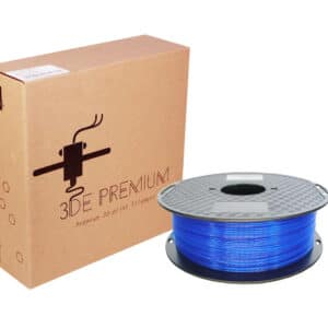 3DE Premium - PETG - Blue - Semi Transparent - Kidspirnt
